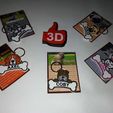 IMG-20190314-WA0098.jpg STL file Set x24 Dog tags ( work from home)・Model to download and 3D print