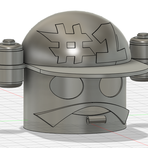 STL file Smitty Werbenjägermanjensen Helmet | 3D Printable Replica 🪖 ...