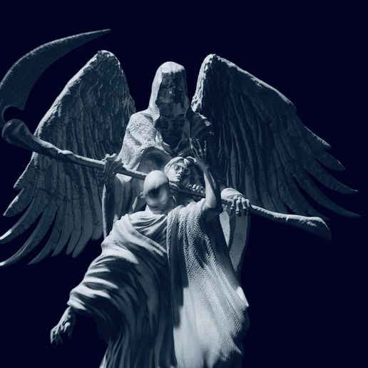 Harry Potter and Lord Voldemort fight