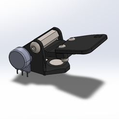 2.png STL file Sim Racing Magnetc Paddle Clutch・Design to download and 3D print