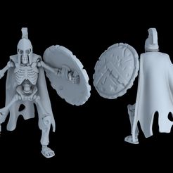 Spar.jpg 3D file Cursed City - Skeleton Sparta set.・3D print design to download, PRiNG