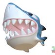 Shark-Gadget-Ball-15.jpg Shark Gadget Box 3D Sculpting Printable Model