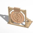 3b66fafe4ff92fd3f148e0c804b845fc_preview_featured.jpg Бесплатный STL файл Печатные мишени-крутилки・Дизайн 3D принтера для загрузки