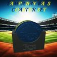 Rays.jpg Tampa Bay Rays Coaster Set (MLB)