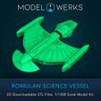 Romulan-Graphic-3.jpg 1/1400 Scale Romulan Science Vessel