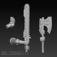 mk6-heavy-chainsword.png Free STL file Mk6 Heavy Tree Cutters・3D printing idea to download