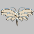 1.png Butterfly, Butterfly 3D STL file.