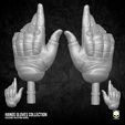 6.png Hand Collection V2 3D printable files for Action Figures