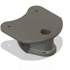 OARLOCK SOCKET side 3_4 in v5-00.png STL file Edge Mount Oarlock Sockets for 3/4 inch 3d print cnc・3D printable model to download