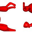 Vaso_10_Rojo_2.jpg Free STL file JARRÓN MACETA ROBERT 10 - VASE FLOWERPOT ROBERT 10・3D printing design to download