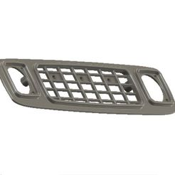 VS4-grill-3x3mm-LED-v3-04.jpg STL file VS4-10 Origin, Pro, Ultra grill w LED v3・Model to download and 3D print