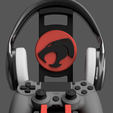 Controller-and-Headset-Stand-Thundercats-01.png 19-in-1 Logo Bundle for Dual Controller and Headset Stand