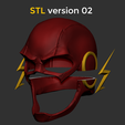 The_Flash_Helmet_011_3d_print.png The Flash Helmet Cosplay Superhero - DC Comics Fandome