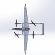 Destiny-Uav-carbon-fiber-airframe-cad-4.png Destiny VTOL UAV – Professional Long-Endurance Composite Airframe Platform
