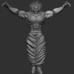 ZBrush-ScreenGrab01.jpg STL file YUGIRO HANMA・3D printer design to download
