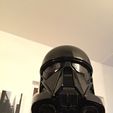 IMG_0131.JPG Death trooper helmet 3D printable Star Wars Rogue One