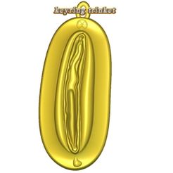 vulva-pussy-keychain-12-00.jpg Fichier STL Cumming Radioactive Vagina Orgasm Pussy Decor Tiket porte-clefs pendentifs pendentifs porte-clefs Jouet décoratif pour arbre de Noël va-12 3d print cnc・Design pour imprimante 3D à télécharger