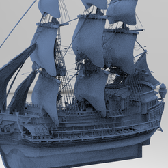 untitled.898.png Fichier OBJ Le roi Tudor Henry Ship・Plan à imprimer en 3D à télécharger