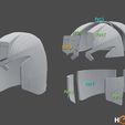 dreddassy.JPG Fichier STL Casque de juge Dredd・Design imprimable en 3D à télécharger