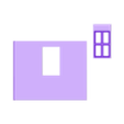 Wall_Straight__Window.stl Mini Furniture (Bathroom/Walls(1))