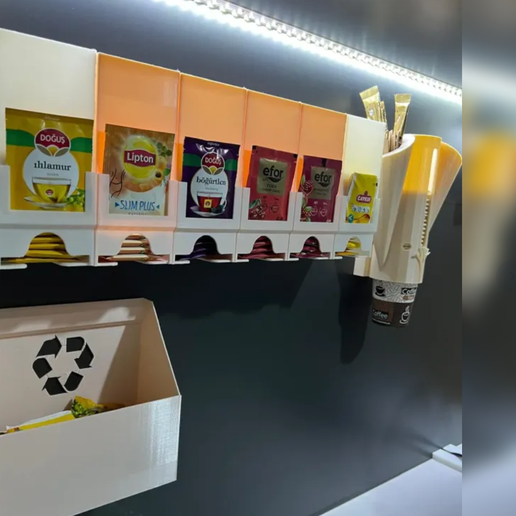 🥄 Paper cup Spoon vending machine holder vending machine・ STL File for ...