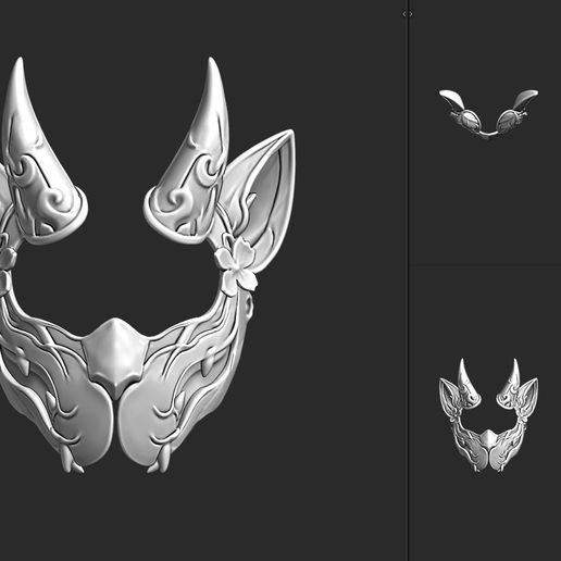 Oni Mask Kitsune