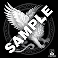 Samp.png Griffin Relief pour CNC Laser et impression 3D Fichier STL et 4K Grayscale TIF - Modèle 3D très détaillé