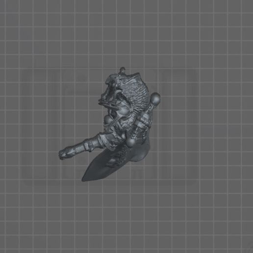 Lord_Horn.jpg Lord Horn style miniature stl space marine  wargame tabletop STL
