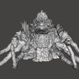 0d.jpg BIOLLANTE - Godzilla Kaiju ARTICULATED head, jaw, tentacles, and snappers High-Poly for 3D printing
