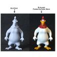 foghorn-plain-vs-paint1.jpg Foghorn Leghorn - Onepiece