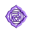 Root Chakra Smooth.stl Root Chakra Wall Art 2.5D