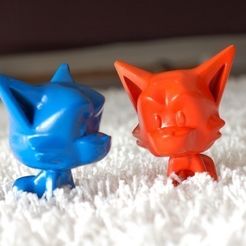 1.jpg Datei STL Feuer-Husky・Modell für 3D-Druck zum herunterladen