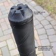 20220315_154254.jpg Airsoft fluted silencer ( 14ccw and 24cw [SRS] ) full length and/or modular