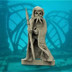 Capture.JPG Free STL file 28mm Cthulhu Undead Mind Flayer Miniature・Model to download and 3D print, BigMrTong