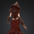 pyrmid-head-girl-3.png レディ・ピラミッドヘッド｜サイレントヒル｜DND｜ミニフィグ
