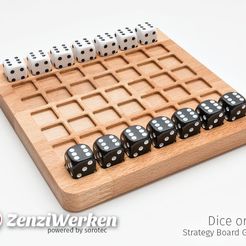5722205c7bc761f0f80d29c4bbbbb0a0_display_large.jpg Free 3D file Board Game 'Dice or Die' cnc・3D printing template to download