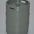 container_scale-1-10-beer-barrel-3d-printing-137075.jpg STL file Beer barrel Scale 1/10 diorama RC toy・3D printer design to download