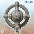 5.jpg Grande base circulaire avec tour et dôme (12) - Future Sci-Fi SF Infinity Terrain Tabletop Scifi