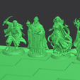 tyuityu.png Arcane Monarchs - Conjunto de xadrez para feiticeiros (6 peças + tabuleiro)