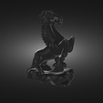 Figurine-of-a-Pony-on-a-wave-render.png Figurine of a Pony on a wave