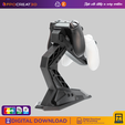 BASE-VIDEOJUEGOS-PUBLI9.png Console control stand 3D xbox pplay station Universal Controller Controller Stand Headphone Holder headphone holder headset stand