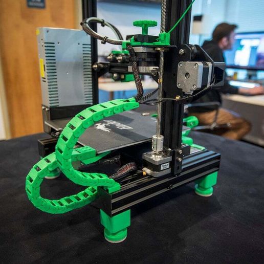 Ender 3 Adjustable Feet (2")Free STL File for Cults
