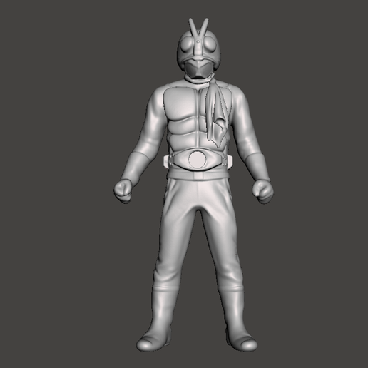 🎨 KAMEN RIDER 1 RETRO FAN ART・ OBJ File for 3D printing・Cults