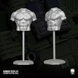 17.png Body Armor Display 3D printable files for Action Figures