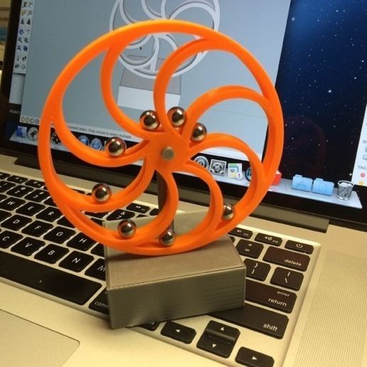 Perpetual Motion, da Vinci Style 3D model