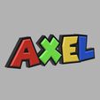 Image-24-05-2023-at-22.32.jpg AXEL - 3D Super Mario Themed Custom Name Plate / Sign