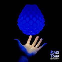 M4 crs (ON eae ha ee Free STL file Pinecone Lampshade・3D print model to download