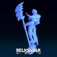 04.jpg Barbarian Girl 3D print model
