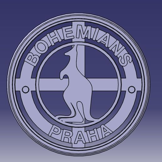 BohemiansPraha_CookieCutter.jpg FC Bohemians Praha cookie cutter