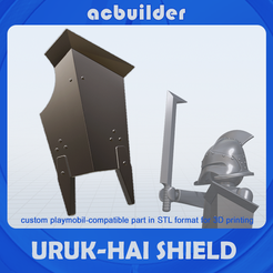 14204-title.png Uruk-Hai  Shield Playmobil compatible